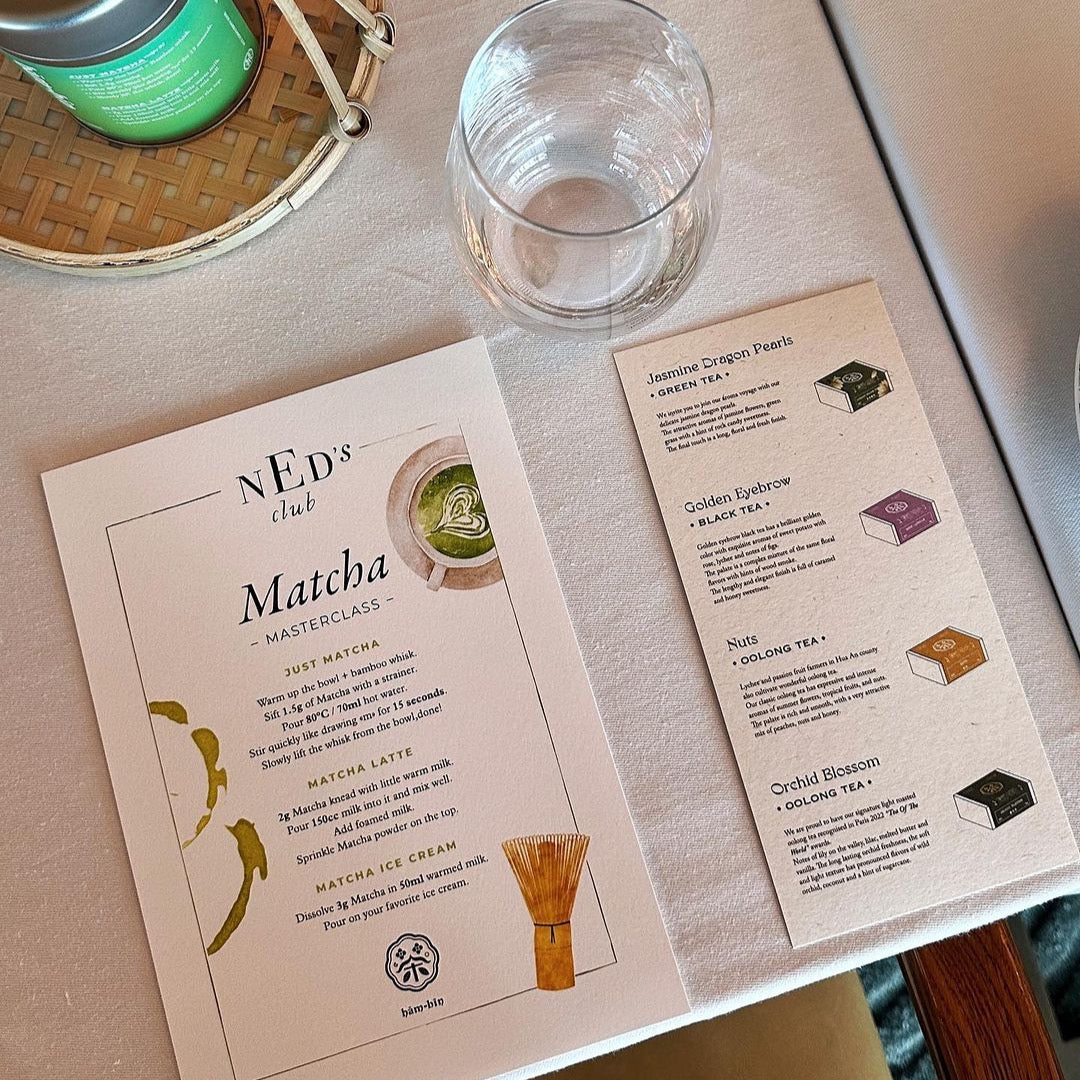 Matcha Master Class Matcha Masterclass – hām-bîn