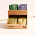 Tea Ritual Set - Wooden Stand with Assorted Tea Selections