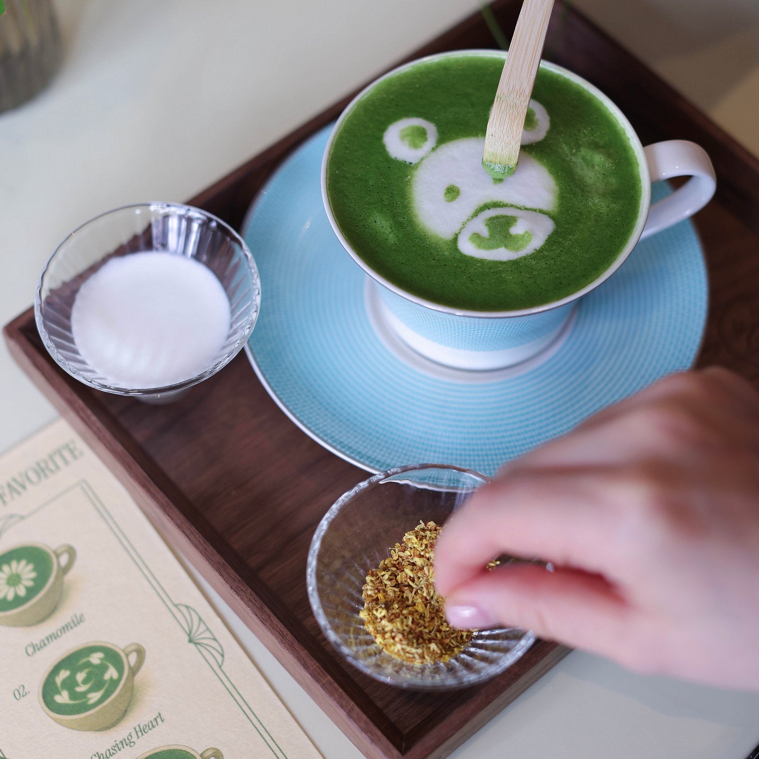 Matcha Latte Art