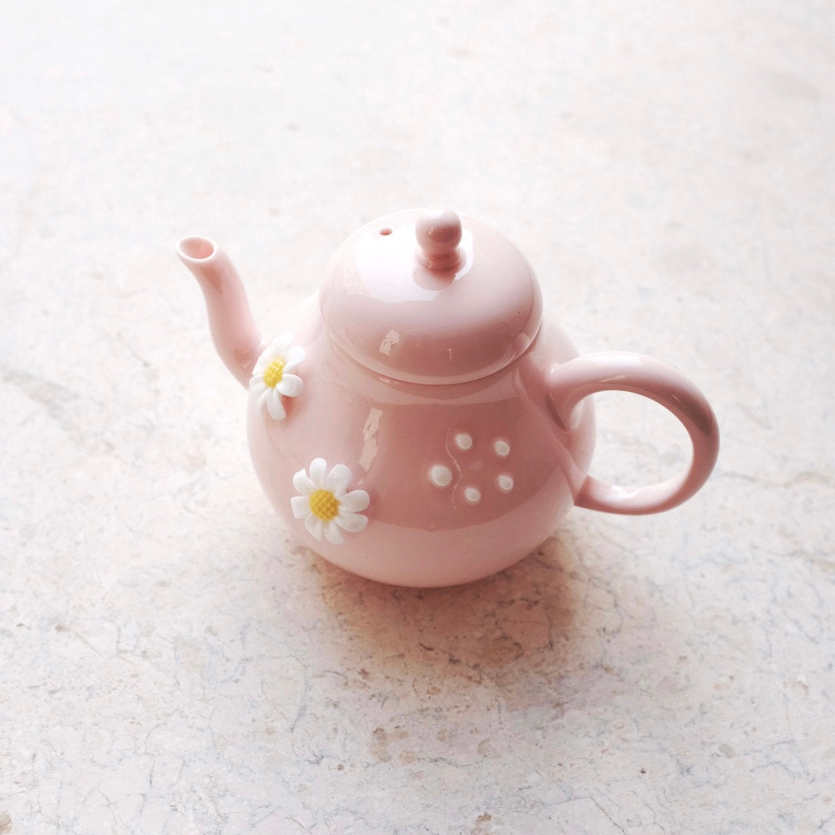 Barbie Pink Chamomiles/Jasmines Mini Tea Pot