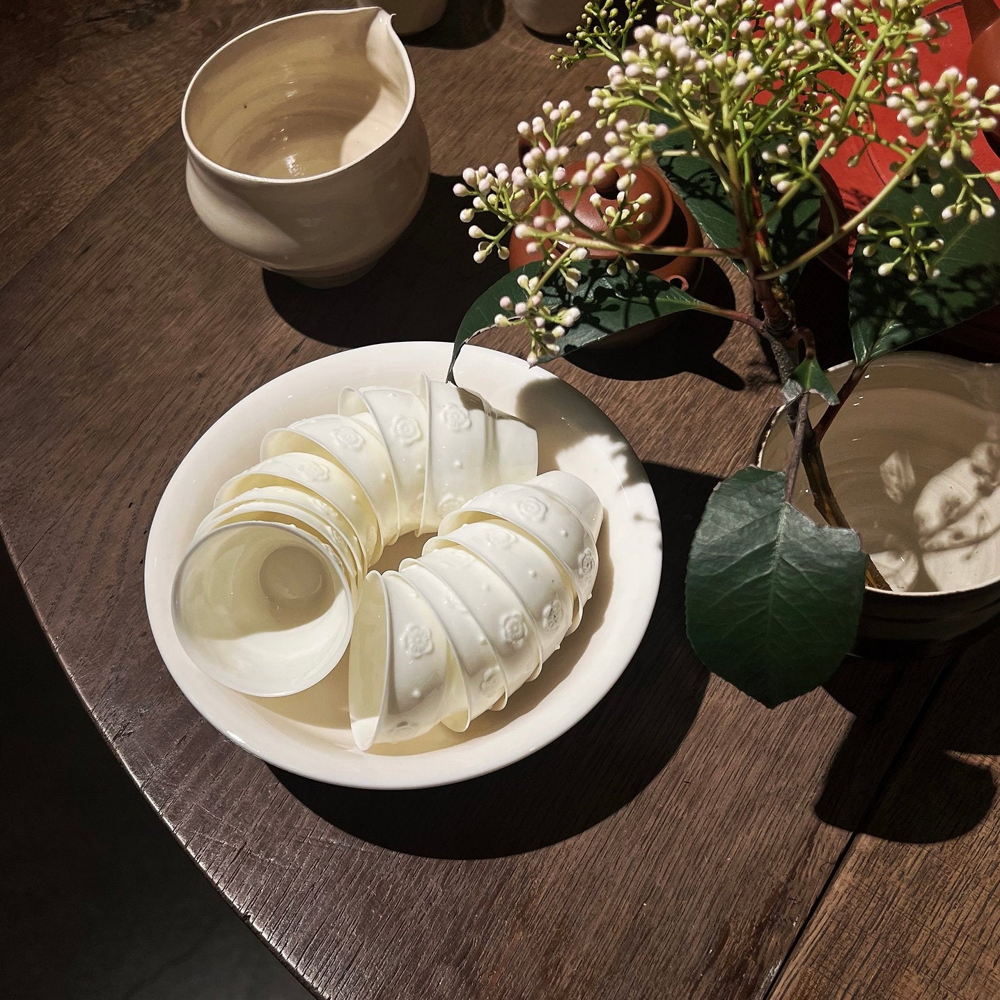 Eggshell - Fairy Flower Mini Tea Cup